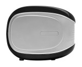 Black | Profile view of the Homedics TotalClean Desktop Air Purifier