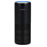 Black | Homedics TotalClean 4-IN-1 UV Portable Air Purifier in black