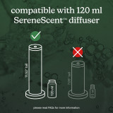 Homedics® SereneScent™ Mandarin & Basil is compatible with diffusers.