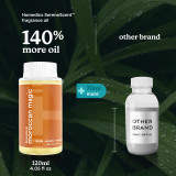Homedics® SereneScent™ Moroccan Magic contains 140% more oil than competitors