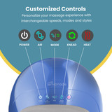 Blue | Make Lemonade Shiatsu Air Elite has customized controls