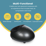 Black | Make Lemonade Shiatsu Air Elite is multi-functional