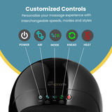 Black | Make Lemonade Shiatsu Air Elite has customized controls