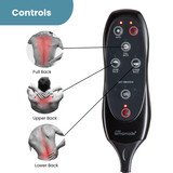 Make Lemonade 3-D Hands Back Massager comes with a control panel so you can target specific areas on the body
