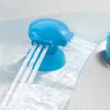 Close-up view of the Homedics Pedicure Spa Footbath with Heat spraying water