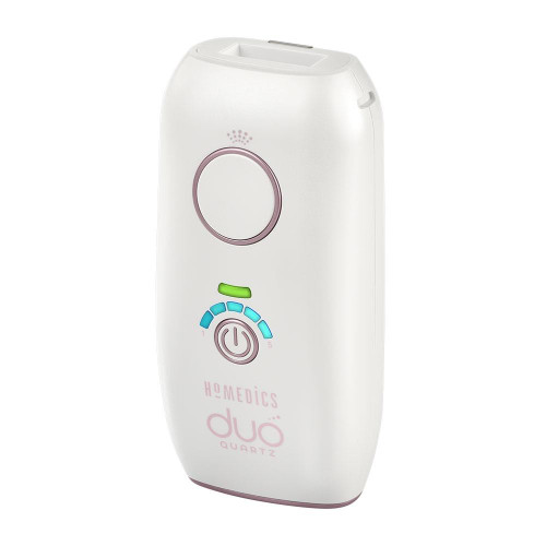 Angled view of the Homedics Duo Quartz Permanent Hair Reduction device