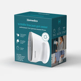 White | Boxed image of Homedics® PerfectSteam 2-in-1 Garment Steamer & Iron