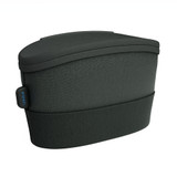 Black | Angled view of the black Homedics UV CLEAN Portable Sanitizer Bag