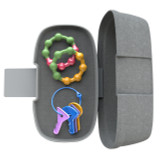 Top-down open view of the Homedics UV CLEAN Sanitizer Case