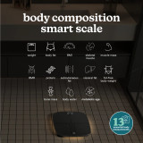 Black | image showing Body Composition Smart scale