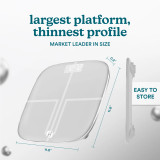 White | largest platform, thinnest profile
MARKET LEADER IN SIZE