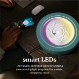 Forest | drift 11" is app controlled, WiFi enabled, customizable ambient lighting, and simple set-up