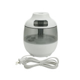 Front view of the Homedics TotalComfort Ultrasonic Medium Room Humidifier with power cord