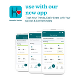 Homedics® Relax+ Upper Arm 900 Series Blood Pressure Monitor for Easy, Accurate Results can sync to our app
