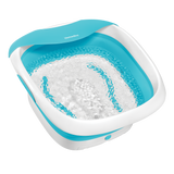 Angled view of Compact Pro Spa Collapsible Footbath with Heat