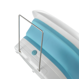 Closeup view of hanger on the Compact Pro Spa Collapsible Footbath with Heat
