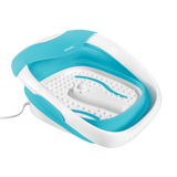 Semi-collapsed view of Compact Pro Spa Collapsible Footbath with Heat