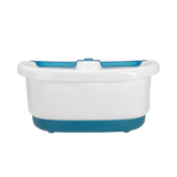 Eye level front view of Bubble Mate Foot Spa with Heat
